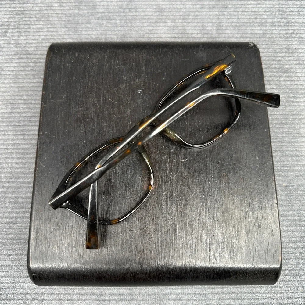Warby‎ Parker Beckett Y2K Eyeglasses Whiskey Tortoise  Round Square Frames 51mm